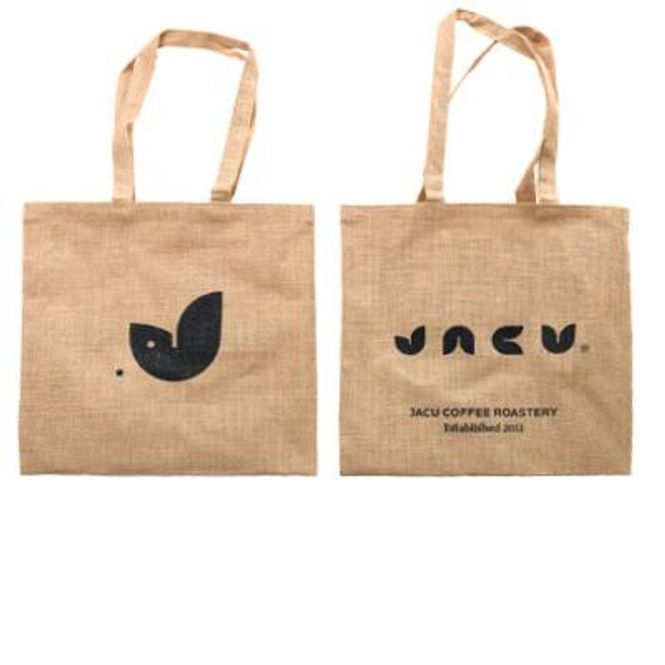 Hovedbilde Jutebag med Jacu logo